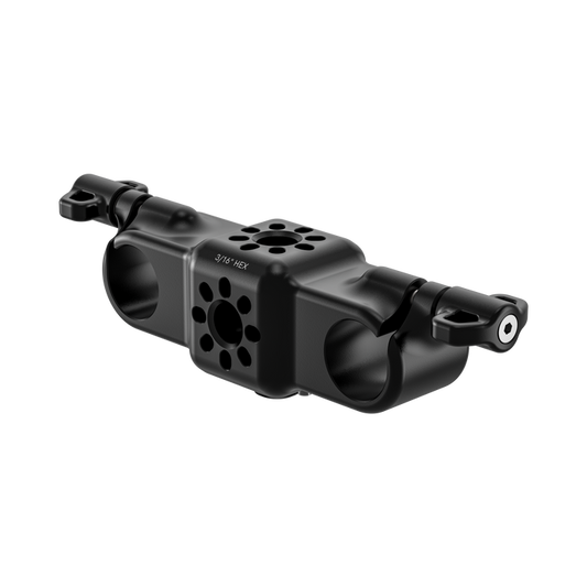 universal bolt on dual rod clamp front angle