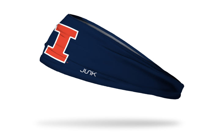 University of Illinois: Logo Blue Big Bang Lite Headband - View 1