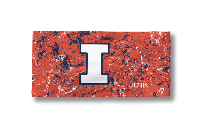 University of Illinois: Splatter Big Bang Lite Headband - View 3
