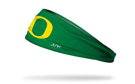 University of Oregon: Logo Green Big Bang Lite Headband - View 1