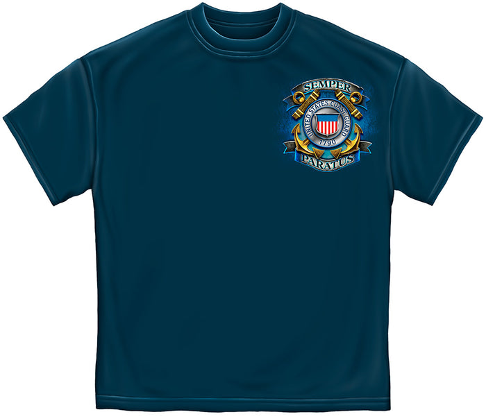 U.S. Coast Guard Logo & Eagle Tee