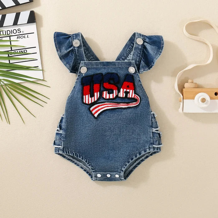 USA Denim Romper