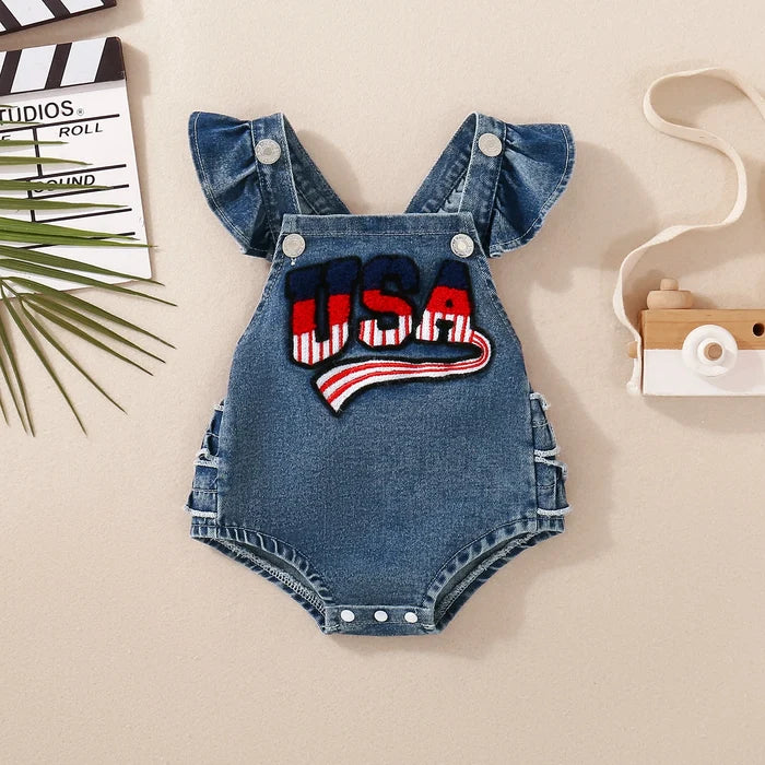USA Denim Romper