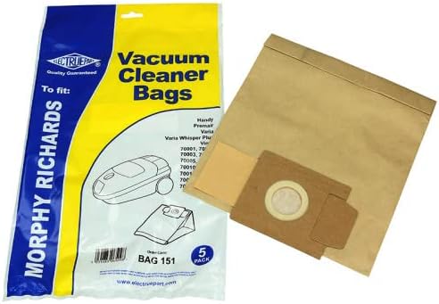 Vacuum Bags To Fit Morphy Richards Handy, Premair 5 Pack | Bag151
