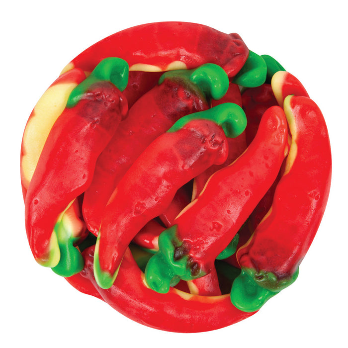 Vidal Gummy Chili Pepper Candy - 2.2 LB