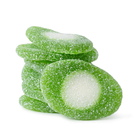 Vidal Sour Kiwi Slices Gummy Candy - 2.2 LB