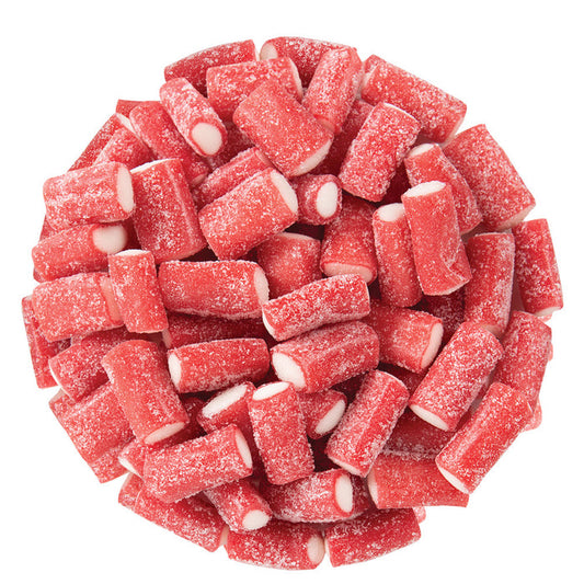 Vidal Strawberry Pencil Bites Gummy Candy with Soft Center - 2.2 LB