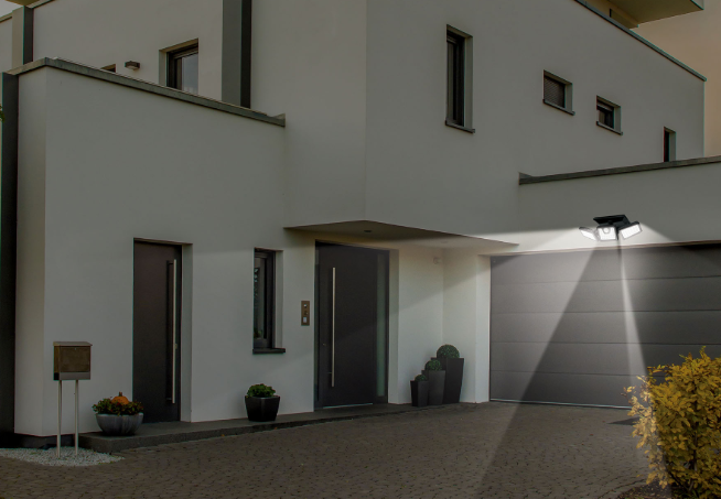 Volteck 7W LED Solar Light with Motion Sensor