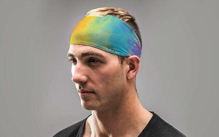 Washed Out Rainbow Big Bang Lite Headband - View 4