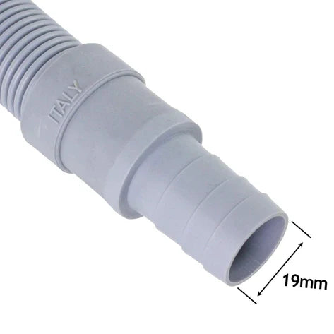 Water Fill Pipe & Drain Hose Extension Kit for All Washing Machines | Dishwashers (2.5m, 18mm / 22mm)