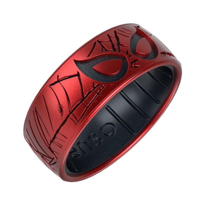 Web-Bound Spider-Man Marvel Ring - Ruby