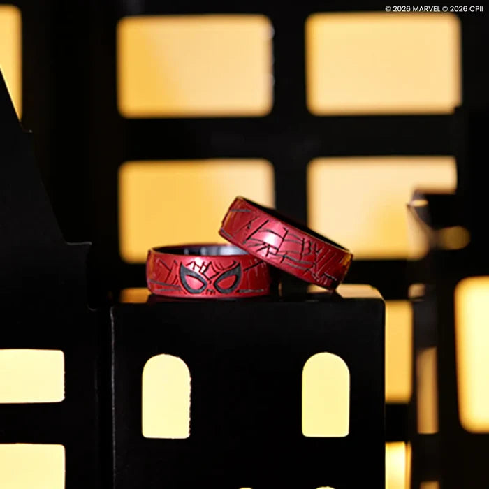 Web-Bound Spider-Man Marvel Ring - Ruby