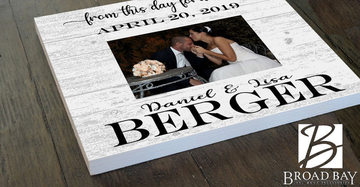 Personalized Wedding Gift Picture Frame