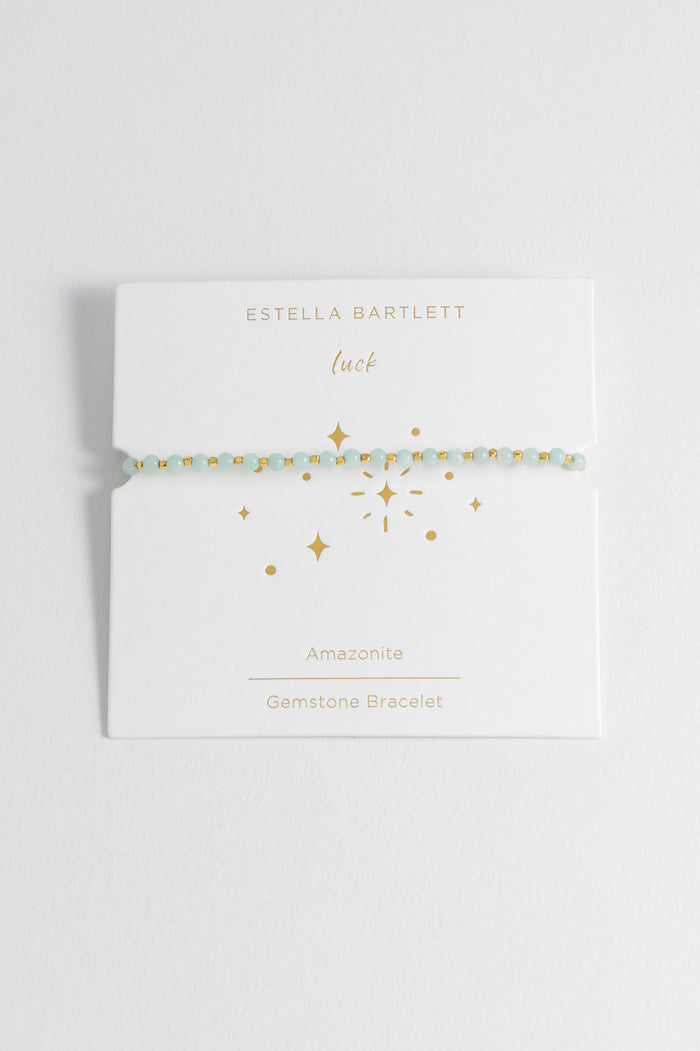 Wellness Amazonite Gemstone Amelia Bracelet
