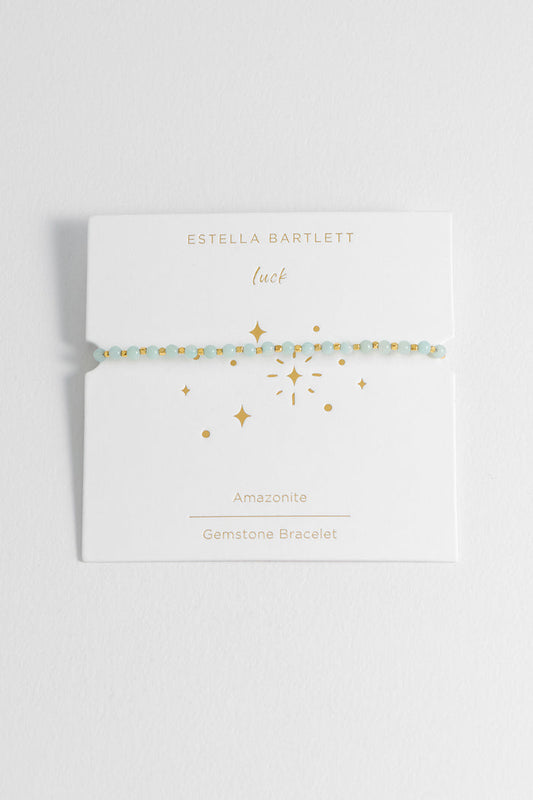 Wellness Amazonite Gemstone Amelia Bracelet