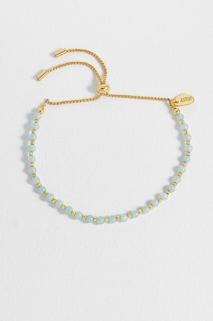 Wellness Amazonite Gemstone Amelia Bracelet