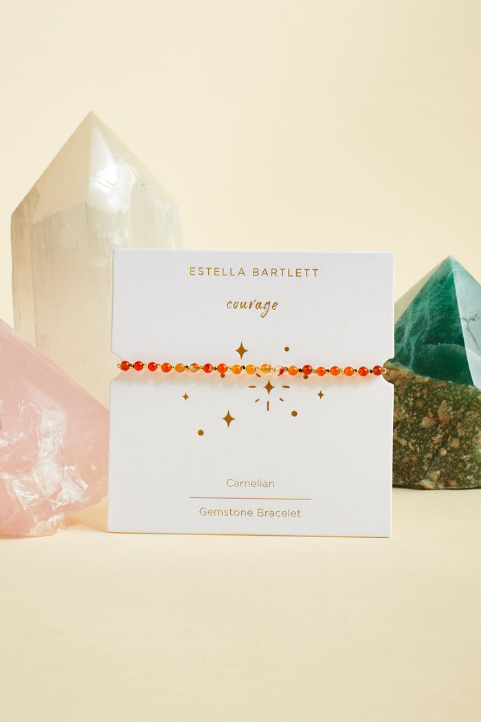 Wellness Carnelian Gemstone Amelia Bracelet