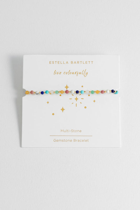 Wellness Mixed Gemstone Amelia Bracelet