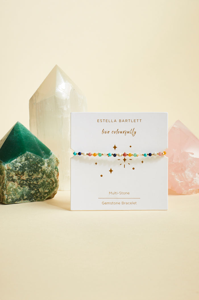 Wellness Mixed Gemstone Amelia Bracelet