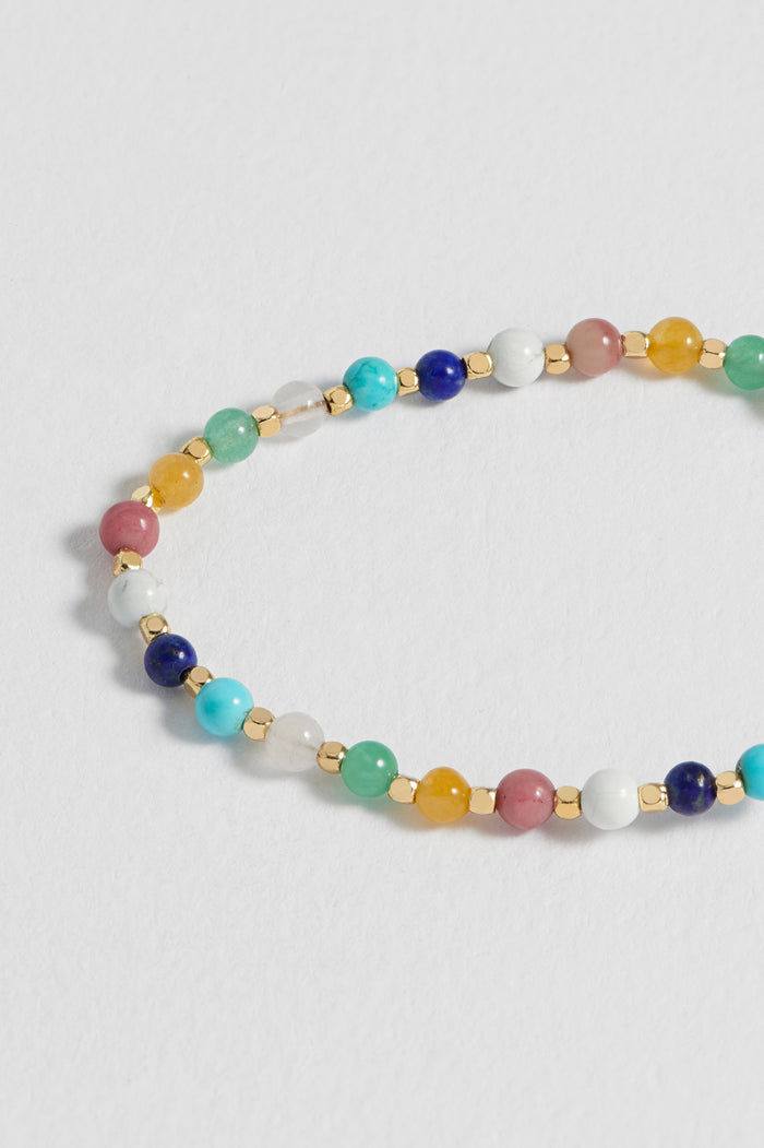 Wellness Mixed Gemstone Amelia Bracelet