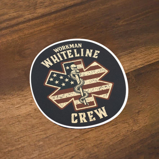 White Line Crew - Sticker
