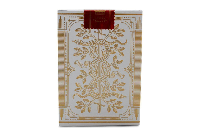White Monarchs Limited Ed. Playing Cards by Theory11
