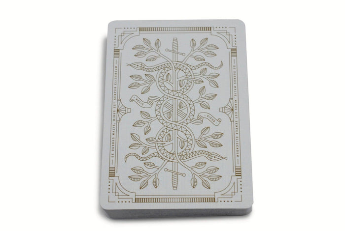 White Monarchs Limited Ed. Playing Cards by Theory11