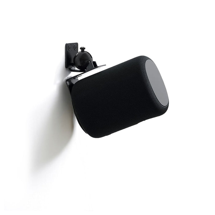 WiiM Sound Lite Wireless Smart Speaker with WiiM NorStone Wall Mount (Single) - Black Black