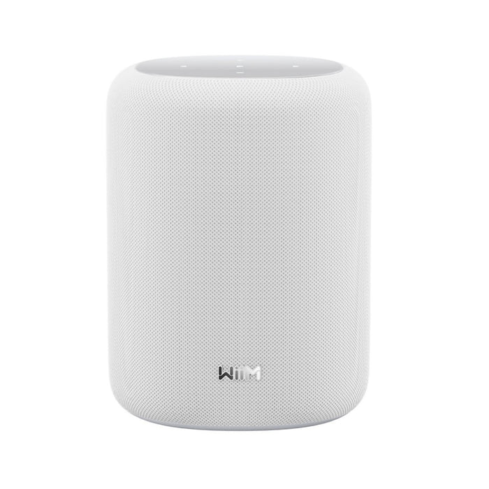 WiiM Sound Lite Wireless Smart Speaker with WiiM NorStone Wall Mount (Single) - White White