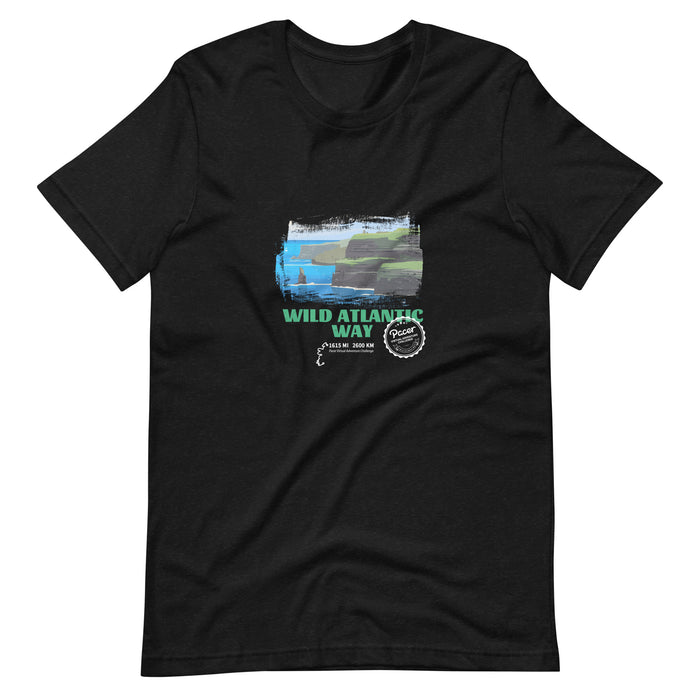 Wild Atlantic Way Virtual Challenge Unisex t-shirt