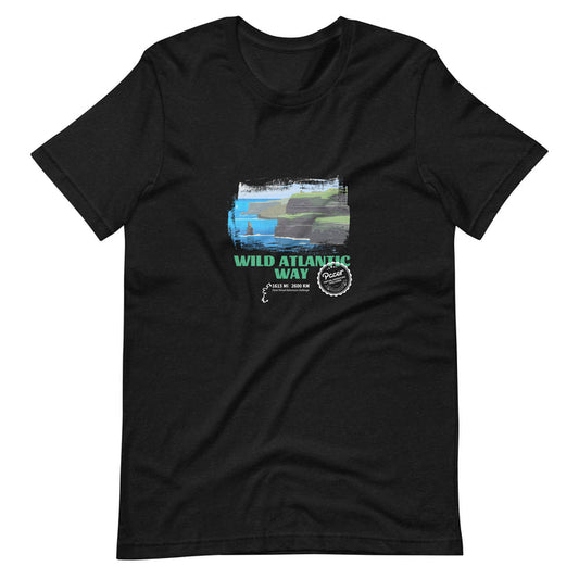 Wild Atlantic Way Virtual Challenge Unisex t-shirt