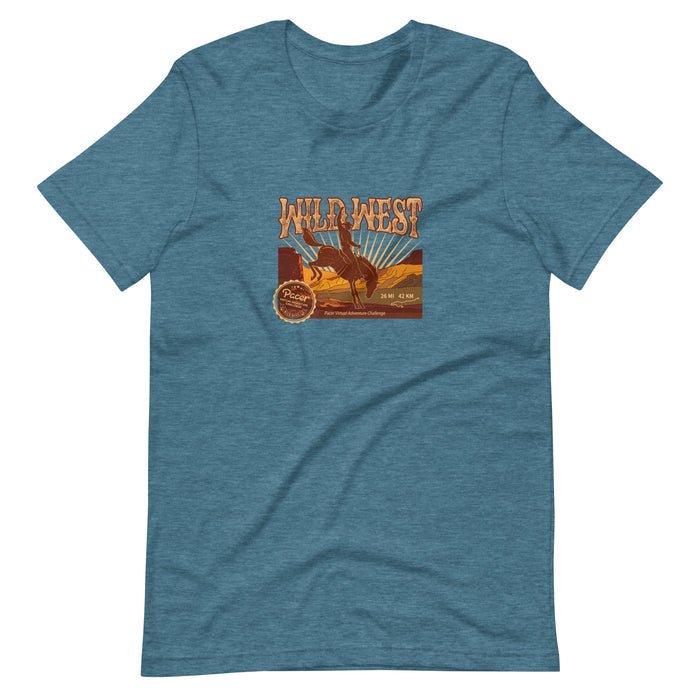 Wild West Virtual Challenge Unisex t-shirt