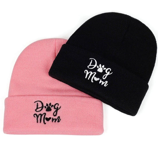 🍂 Winter Beanie: Dog Mom 🐶