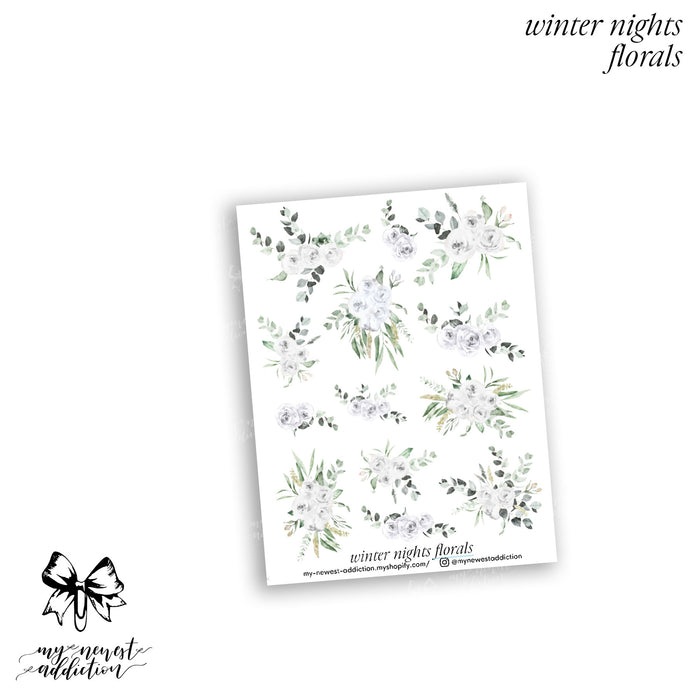 Floral-  Premium Matte // NOT FOILED