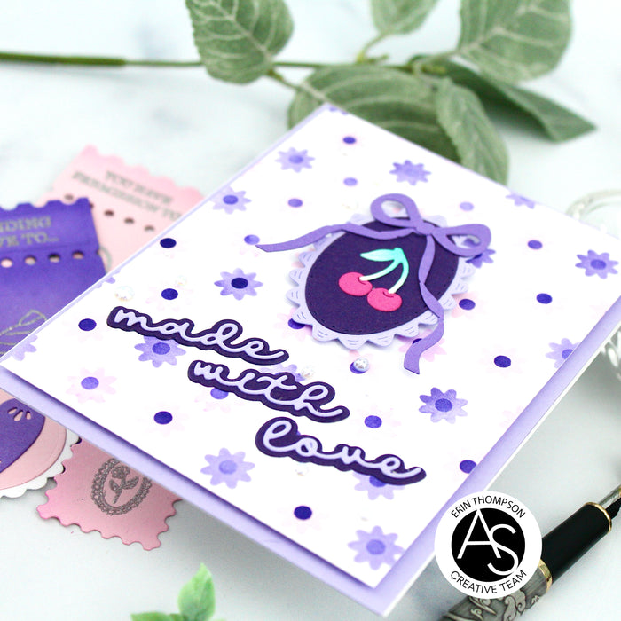 With Love Sentiments Die Set