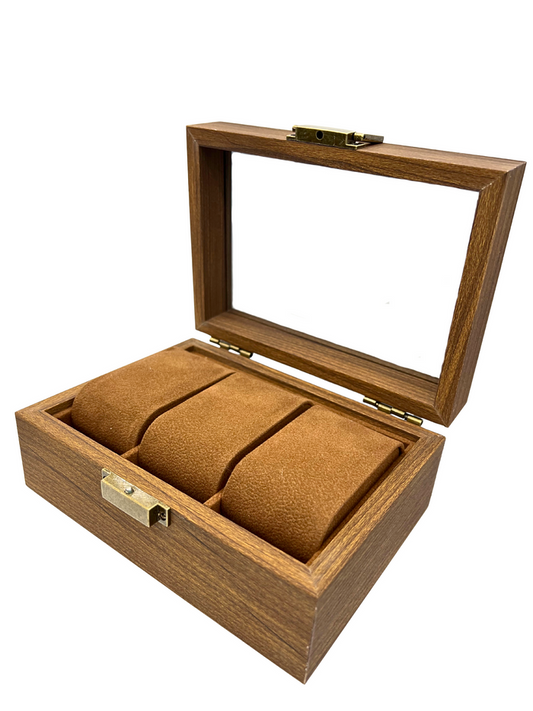 Wood Finishing Watch Holder 3 Pcs