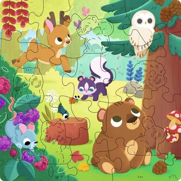 Wood Forest Animals 22