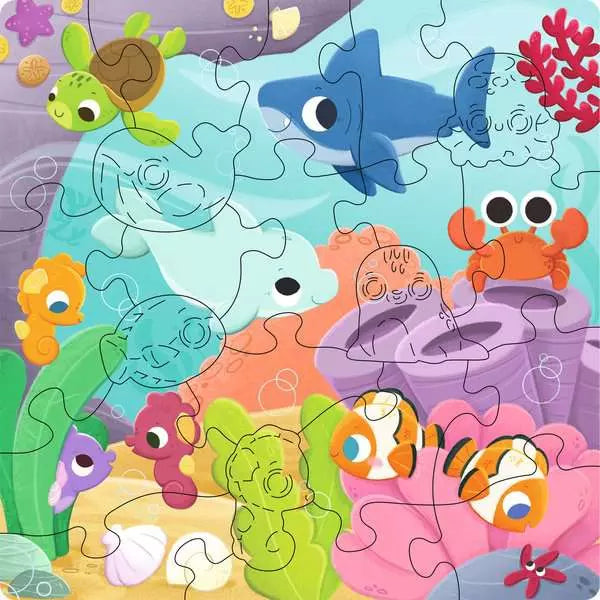 Wood Sea Animals 22