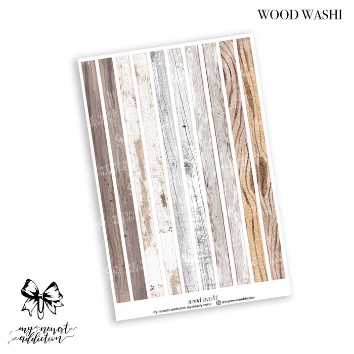 Wood Washi