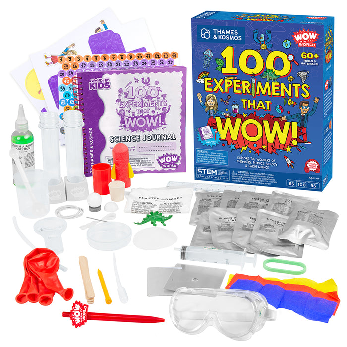 Wow in the World: 100 Experiments That WOW! STEM Thames & Kosmos