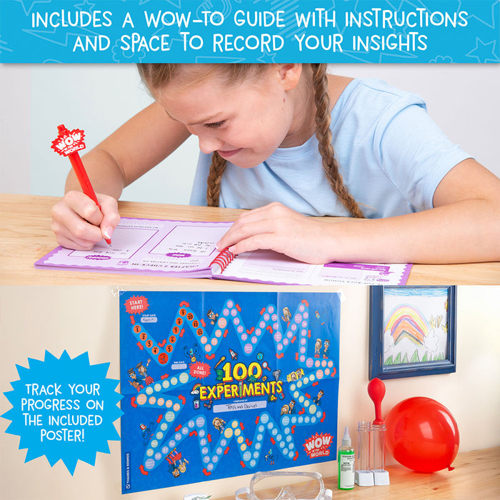 Wow in the World: 100 Experiments That WOW! STEM Thames & Kosmos