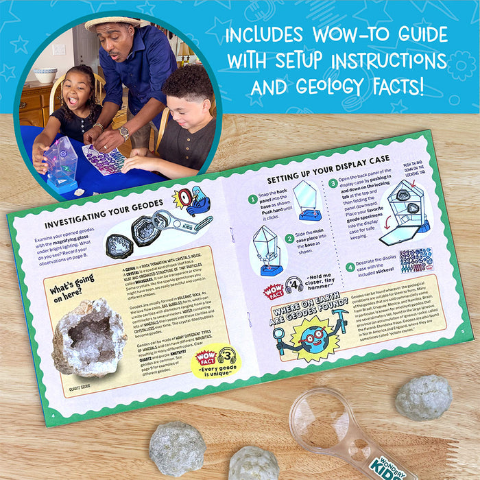Wow in the World: Break-Open Crystal Geodes STEM Thames & Kosmos