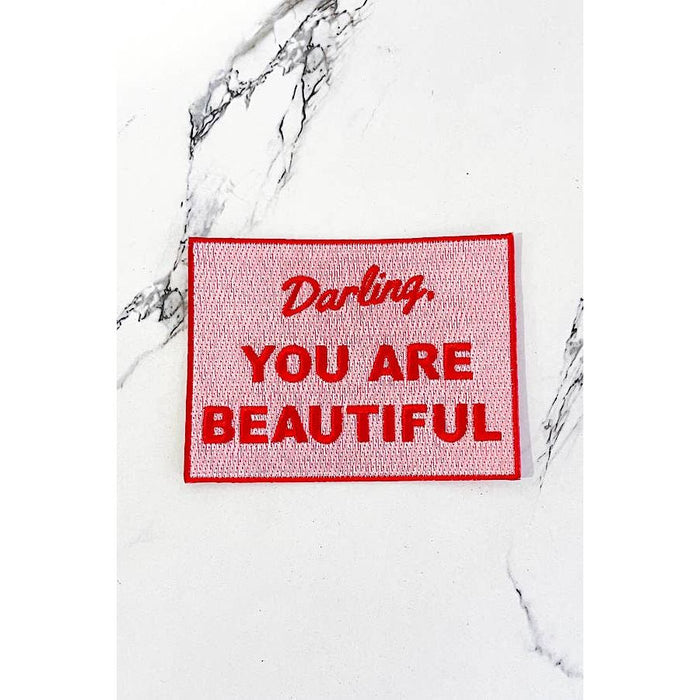 You Are Beautiful Embroidered Patch