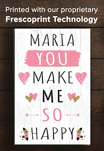 romantic anniversary plaque sign