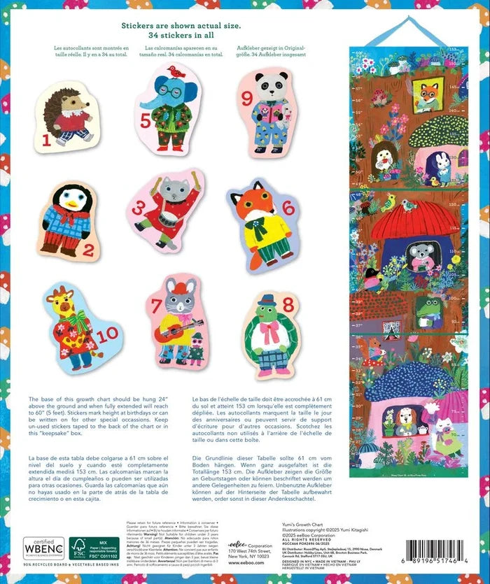 Yumi Growth Chart