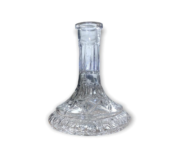 Zahrah Premium Handmade Glass Base- CRYSTAL CUT (Wholesale)