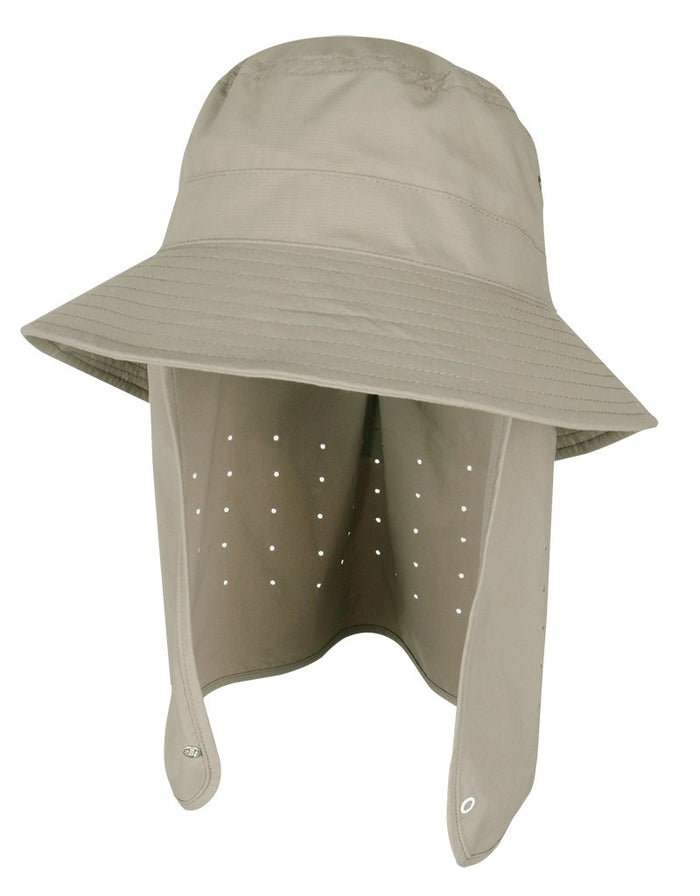 Zion Performance Bucket Hat w/ Detachable Sun Cape-Kanut Sports-Atlas Preservation
