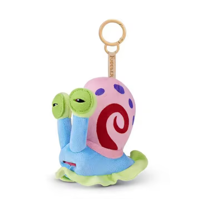 Zuru Fugglers 5 Inch Gary Spongebob Squarepants Plush Clip